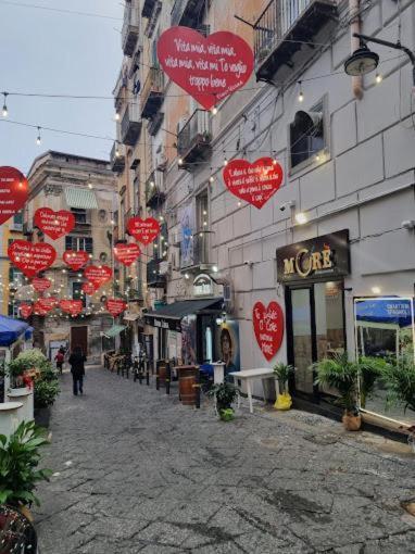 Suite Napoli Sotterranea Con Jacuzzi Kültér fotó